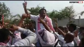 TRS Plenary Josh || Telangana Health Minister Laxma Reddy Dance with Party Workers || REPORTERBOX