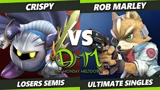 DAT MM 367 LOSERS SEMIS - Crispy (Meta Knight) Vs. R.O.B. Marley (Fox) Smash Ultimate - SSBU