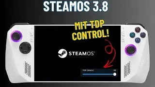 SteamoS 3.8 auf dem ROG Ally - endlich mit nativer TDP Control - ohne Plugins!