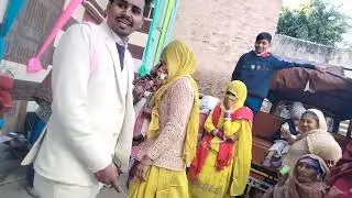 शादी के बाद की रस्म। कंगना और सेंटी हंसी मजाक के साथ 🤣😂||@anjumalikvlog1746