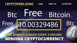 New Free BITCOIN Cloud Mining Site 2019 | New Free Bitcoin Earning Site