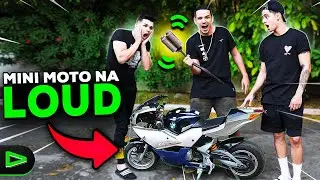 DEIXAMOS A MINI MOTO SÓ O CANO NA LOUD !!