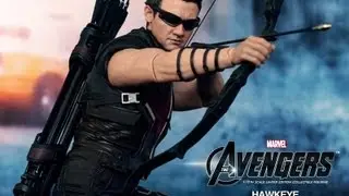 The Avengers Hot Toys Hawkeye Movie Masterpiece 1/6 Scale Collectible Figure Review