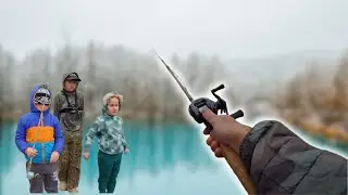 Fishing Before an Ice Storm!
