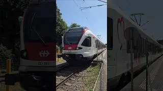 Guten Morgen🥐☕️aus Riehen Schweiz🇨🇭#sbb #cff #ffs #sbahn #trainspotting #trav#zug #&ouml;v #shorts #yt