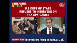 U.S Dept Of State Refuses To Intervene On Pak Spy Games