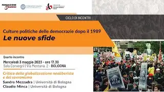Critica della globalizzazione neoliberista e del sovranismo