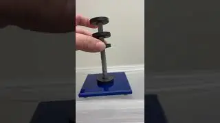 Moving Magnets on a Pole