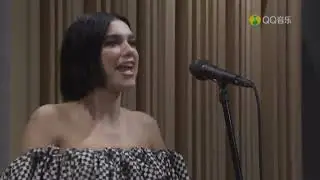 Dua Lipa - QQ Music Acoustic Live Performance in Shanghai, China