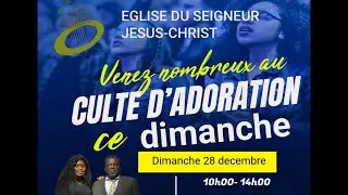 CULTE d'adoration avec le Couple Apostolique Nwafo Kamga