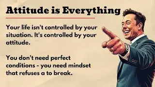 Attitude Is Everything 🔥 | Graded Reader Story | Improve Your English Fluency Every Day 📚✨