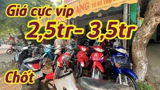 Giá cũ VIP 2,5tr-3,5tr vó xe tầm trung đi làm bao máy ngon êm ở Hồng Quang Dĩ An