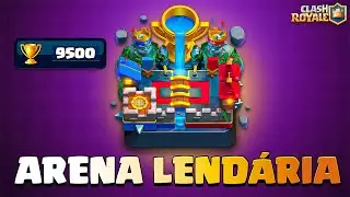 FINALMENTE! Cheguei nos 9500 Trof&eacute;us no Clash Royale!