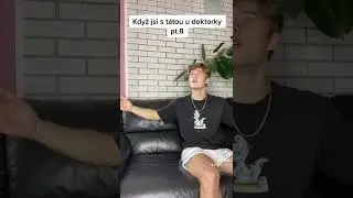 Když jsi s t&aacute;tou u doktorky pt.8🤣 #czech #shorts #fyp #vtip #sketch #youtubeshorts