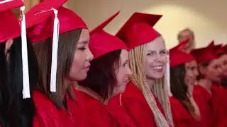 2018 Graduation ceremony at The New Age Spa Institute, CIDESCO school.