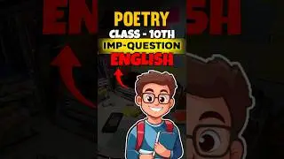 Part -2 ✅ CLASS - 10th ENGLISH MOST IMPORTANT QUESTIONS🔥 #shortsfeed#boardexam2026 #class10thenglish