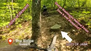 Elizabeth Furnace: backcountry style trails