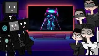 Skibidi Toilets reaction to Skibidi Wars Episode 110 🤯 (by Virlance)