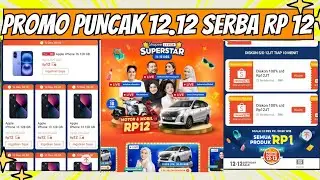 Mobil, Motor & Iphone Cuma Rp12? Voucher Diskon Sampai 12JT PROMO PUNCAK SHOPEE 12.12 BIRTHDAY SALE