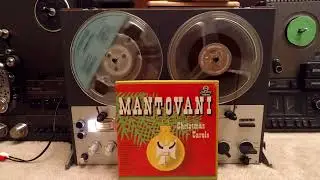 Mantovani Christmas Carols 4-Track Reel to Reel Tape