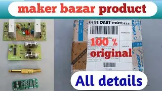 Unboxing electronic component from maker bajar | Low price | #video #trend #electronic #yt 