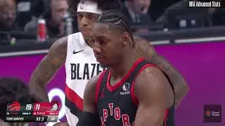 RJ Barrett - 10 Points, 3 Assists, 6 Rebounds vs Trail Blazers - 2025-26 Regular Season
