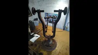 ANTIQUE JAPANESE MOTOCYCLE WHEEL BUILDING TOOL ABAREBUGYO