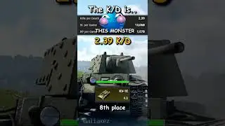 What TANK has the BEST K/D? 💀 #warthunder