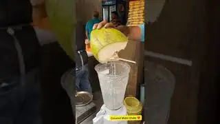 Coconut Malai Shake ❤️| #healthy #shorts #coconut #shake