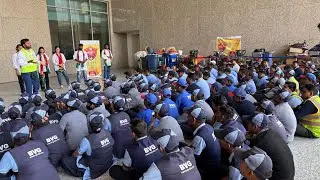 National Safety Week Campaign - Adani Airport Lucknow | Safety training through Street Play