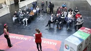 Estreno de la obra teatral promovida por el Gobierno de Navarra para difundir la Agenda 2030