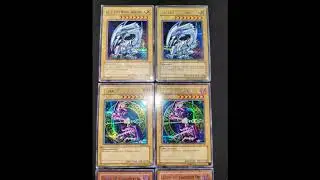 2 Yugioh DDS sets For Sale!! Blue Eyes White Dragon DDS-001 Dark Magician DDS-002