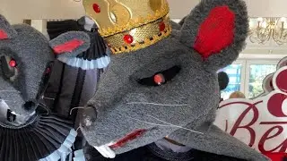 Rat King - costume with headpiece P0221.Rat king mask - S0093D.Mouse mask S0120A. Nutcracker ballet