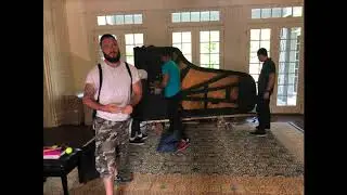 Art of Piano Moving - the Concert Grand Piano