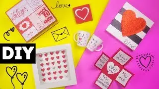 DIY PRESENTES PARA SEU AMOR- Caixa, Xícaras, Quadros e mais | #JanaTodoDia3