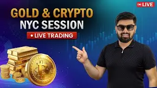 23 Jan 2026 | Trump Speech | Live Market Analysis For GOLD, BTC | XAUUSD LIVE | US SESSION LIVE