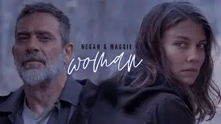 ✗ negan & maggie ► woman