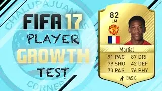 FIFA 17 | Anthony Martial | Growth Test + Gameplay