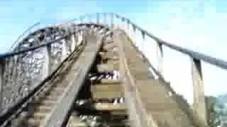 Colossos, Heide Park: Onride filmpje houten achtbaan