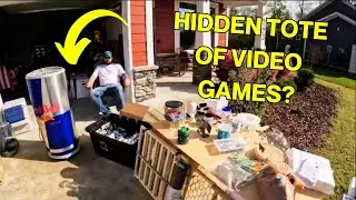 How I Turned $75 in Yard Sale Finds Into? $$$  Garage Sale Hunting for Hidden Treasures Video Games!