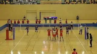 2023春高茨城県予選  決勝　土浦日大VS霞ケ浦  1set