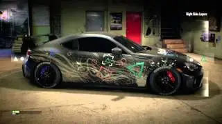 Need for Speed 2015 PS4 - PlayStation Vinyl Design Subaru BRZ, Toyota86, Scion FRS