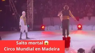 Salto mortal 😵 Circo 🎪 Mundial “Payasos” 🤣😂 en Madeira 