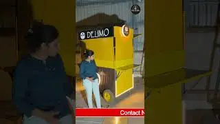 Apna Dream Food Cart Banao &ndash; Modern Design #foodbusiness #streetfood #foodcart #startupideas