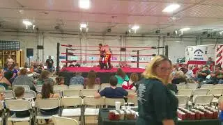 Match #1 Alan Claybaugh VS Wildman Robbie Paige(C) Crusierweight Title Match August 17 2018