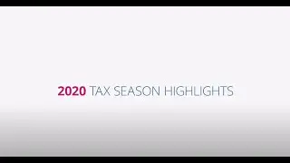 Sprintax 2020 Tax Season Highlights