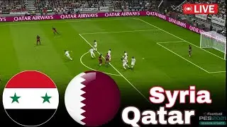 Syria vs Qatar LIVE | Arab Cup 2025 Group A Kickoff ⚽ Simulation VideoGame