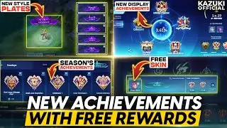NEW MLBB FEATURES | REVAMPED ACHIEVEMENT SYSTEM | NEW STYLE PLATES | CAREER ACHIEVEMENTS&nbsp;&&nbsp;MORE