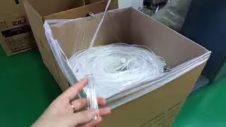 The production of three line zipper for food bags #plasticzipper