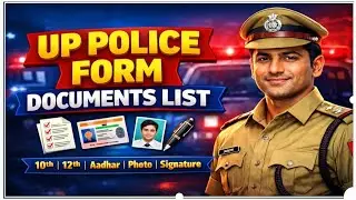 UP Police Constable Form 2026 | Documents, Age Limit & Syllabus पूरी जानकारी